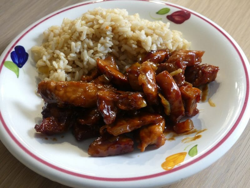 Cliquez pour zoomer ! Porc au caramel Thermomix par nadinemarie