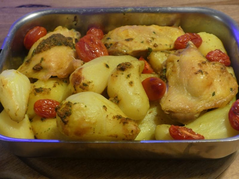 Cliquez pour zoomer ! Poulet rôti à la Marocaine Thermomix par nadinemarie