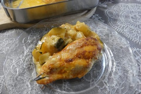 Cliquez pour zoomer ! Poulet sauce crémeuse au citron Thermomix par nadinemarie