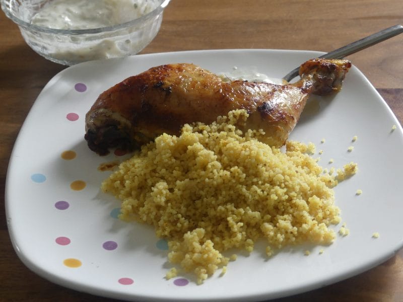 Cliquez pour zoomer ! Poulet tandoori et sauce raïta Thermomix par nadinemarie