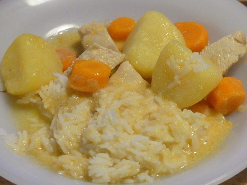 Cliquez pour zoomer ! Poulet Thaï au curry Thermomix par nadinemarie