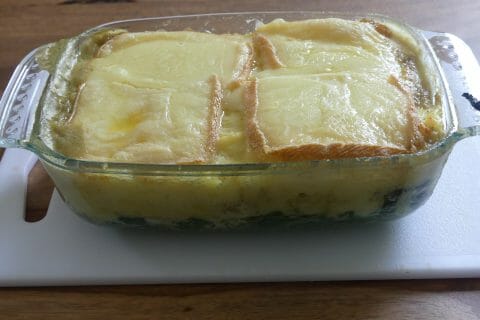 Cliquez pour zoomer ! Gratin de purée de pommes de terre aux épinards Thermomix par nadinemarie