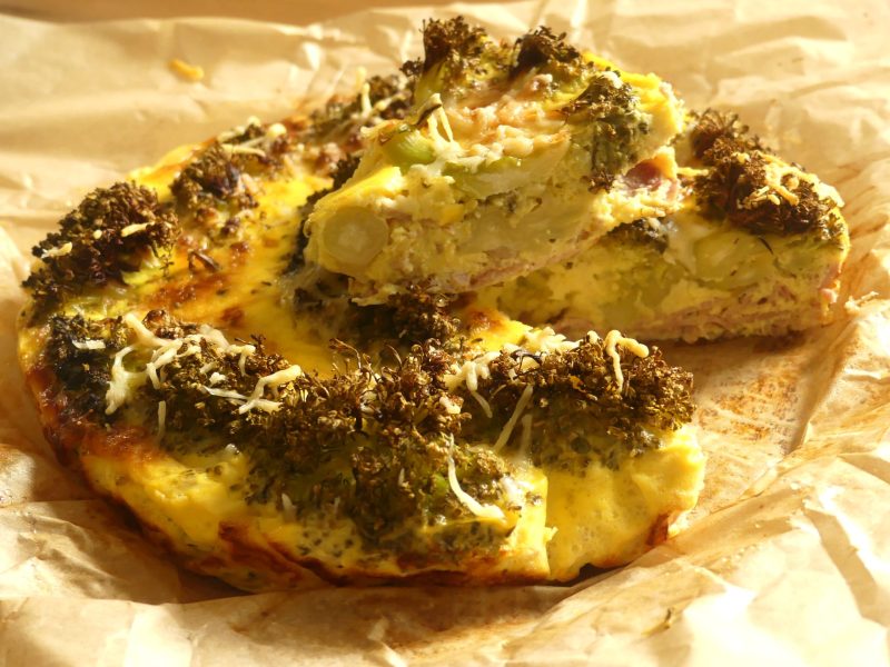 Cliquez pour zoomer ! Quiche au brocoli et jambon Thermomix par nadinemarie
