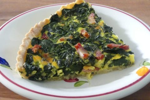 Cliquez pour zoomer ! Quiche épinards et lardons Thermomix par nadinemarie