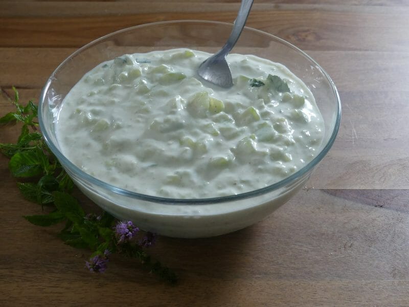 Cliquez pour zoomer ! Sauce Raïta Thermomix par nadinemarie