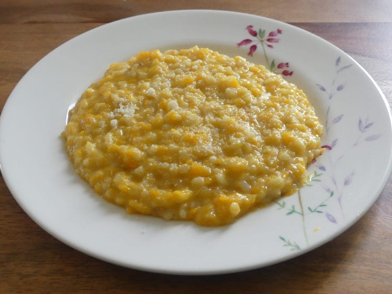 Cliquez pour zoomer ! Risotto de butternut aux châtaignes Thermomix par nadinemarie