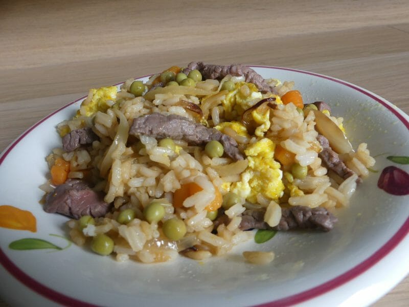 Cliquez pour zoomer ! Riz au boeuf à la chinoise Thermomix par nadinemarie