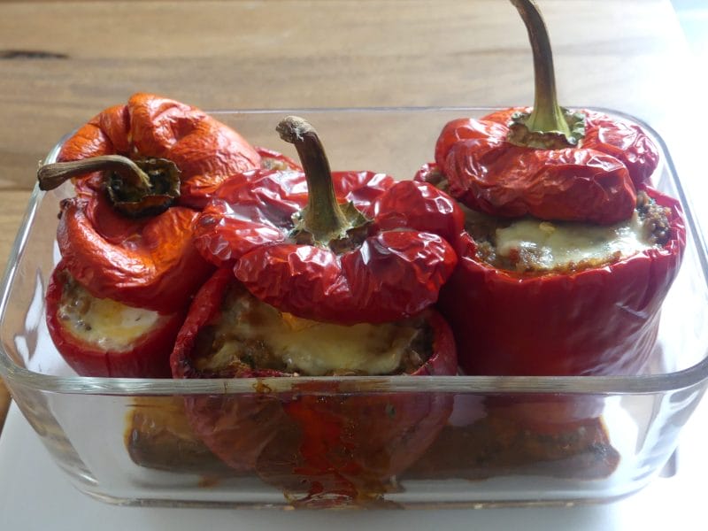 Cliquez pour zoomer ! Rocoto Relleno – Poivrons farcis à la Péruvienne Thermomix par nadinemarie