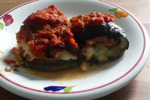 Cliquez pour zoomer ! Roulés d’aubergines au jambon Thermomix par nadinemarie