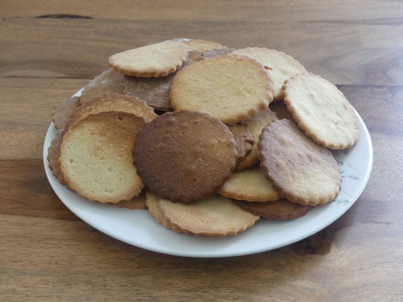 Cliquez pour zoomer ! Sablés miel, vanille et cannelle Thermomix par nadinemarie