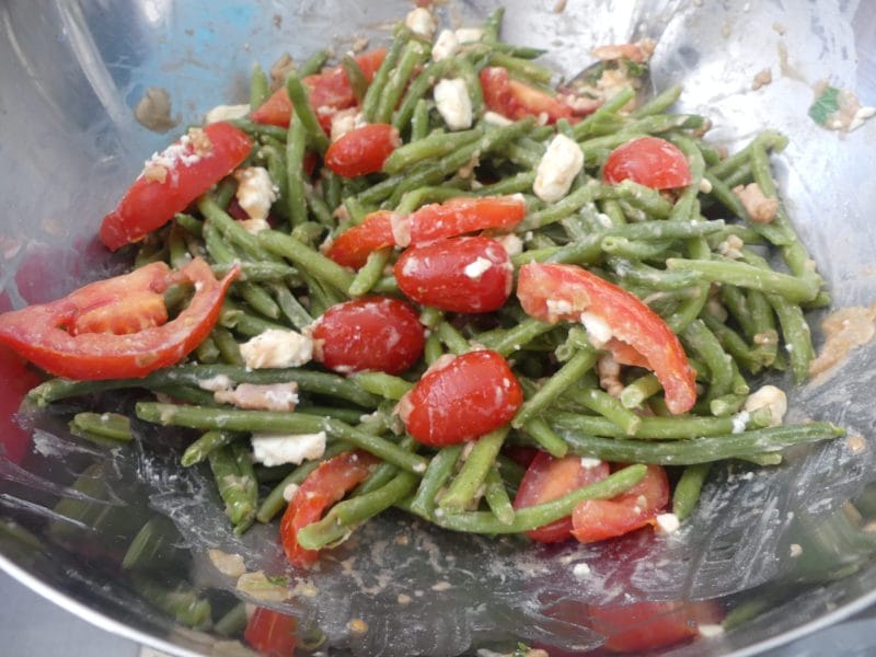 Cliquez pour zoomer ! Salade de haricots verts et tomates cerises Thermomix par nadinemarie