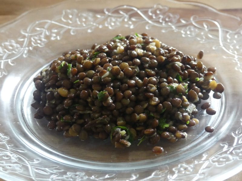 Cliquez pour zoomer ! Salade de lentilles Thermomix par nadinemarie