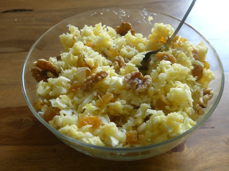 Cliquez pour zoomer ! Salade pommes, chou et noix Thermomix par nadinemarie