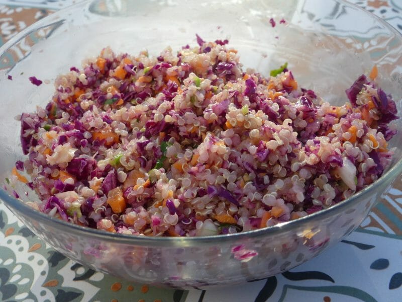 Cliquez pour zoomer ! Salade Thaï de quinoa Thermomix par nadinemarie