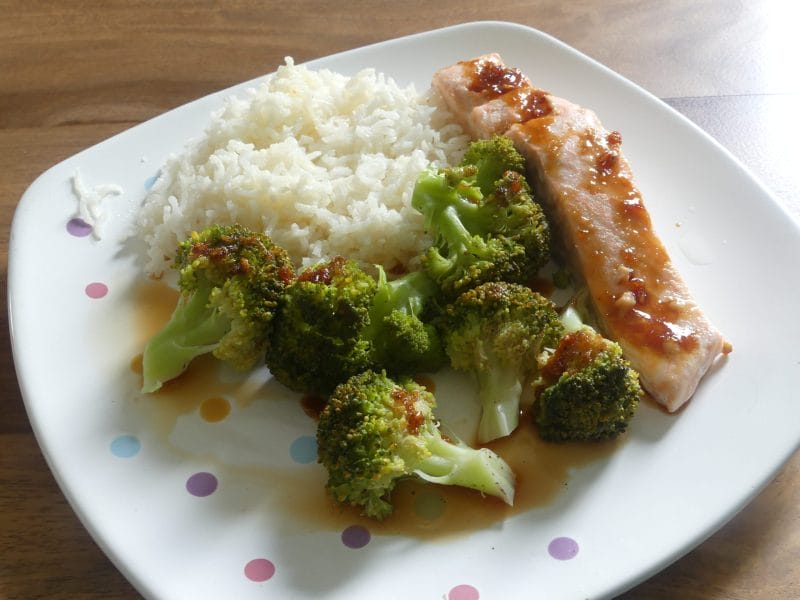 Cliquez pour zoomer ! Saumon laqué aux saveurs asiatiques Thermomix par nadinemarie