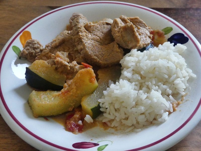 Cliquez pour zoomer ! Sauté de porc au curry Thermomix par nadinemarie
