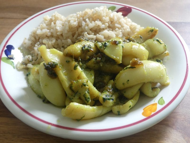 Cliquez pour zoomer ! Seiches à l’ail et au persil Thermomix par nadinemarie