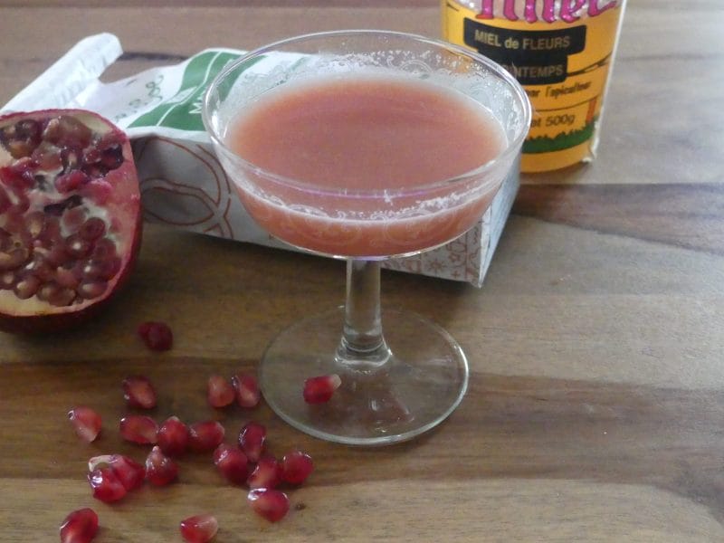 Cliquez pour zoomer ! Shot gingembre grenade Thermomix par nadinemarie