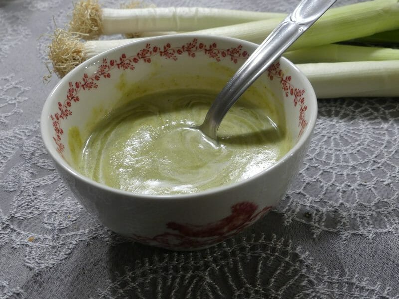 Cliquez pour zoomer ! Velouté de verts de poireaux Thermomix par nadinemarie