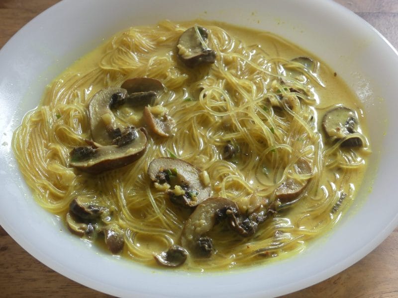 Cliquez pour zoomer ! Soupe curry-coco aux champignons Thermomix par nadinemarie