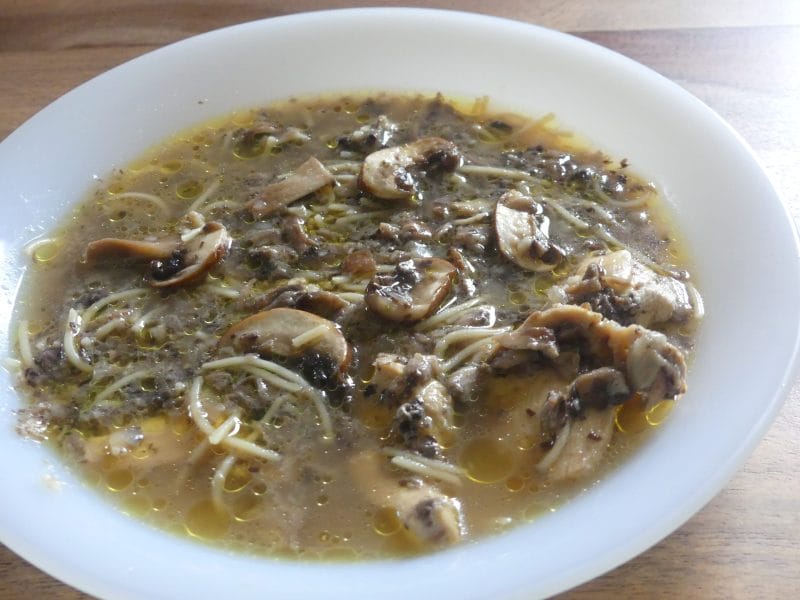 Cliquez pour zoomer ! Soupe au poulet et champignons Thermomix par nadinemarie