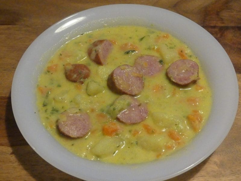 Cliquez pour zoomer ! Soupe rustique de pommes de terre Thermomix par nadinemarie