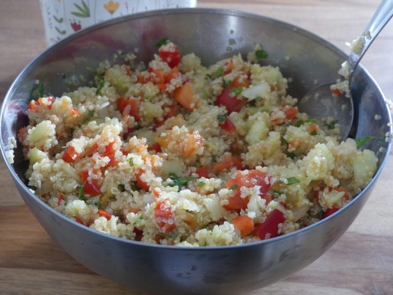 Cliquez pour zoomer ! Taboulé de quinoa Thermomix par nadinemarie