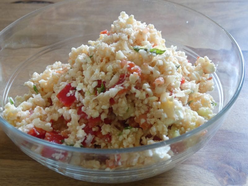 Cliquez pour zoomer ! Taboulé de chou-fleur Thermomix par nadinemarie