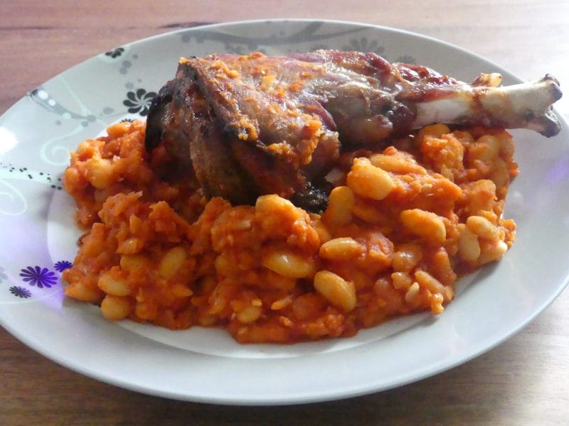 Cliquez pour zoomer ! Tajine de haricots lingots blancs Thermomix par nadinemarie