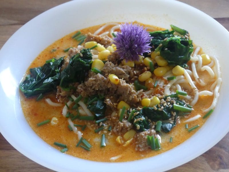 Cliquez pour zoomer ! Tantanmen – Ramen épicé Thermomix par nadinemarie