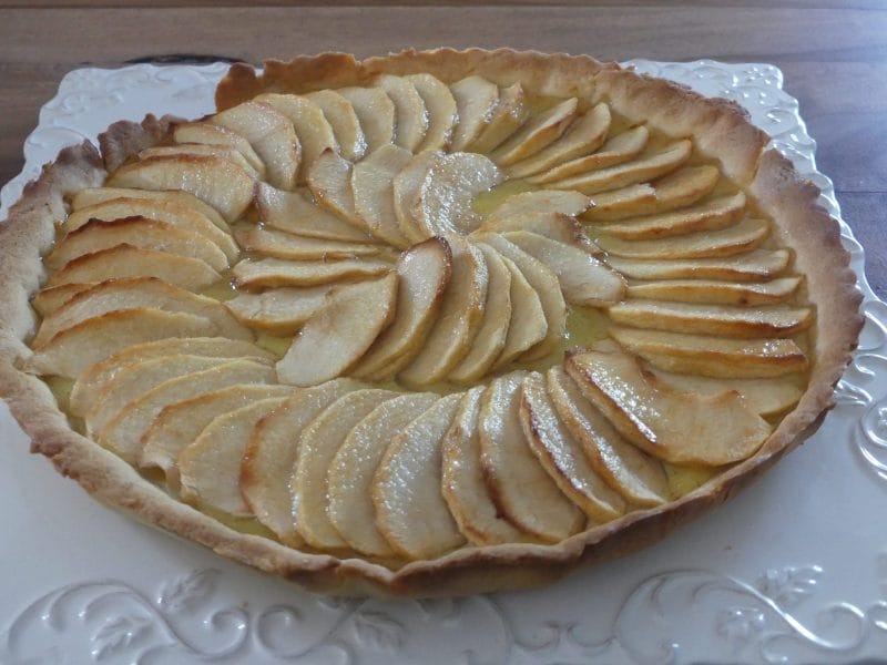 Cliquez pour zoomer ! Tarte aux pommes alsacienne Thermomix par nadinemarie