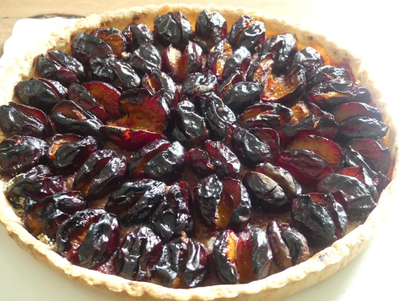 Cliquez pour zoomer ! Tarte aux quetsches Thermomix par nadinemarie