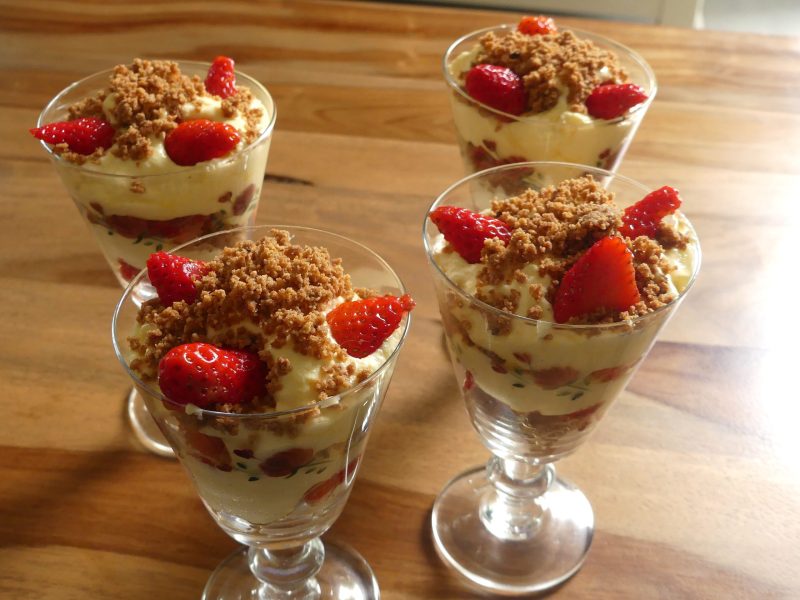 Cliquez pour zoomer ! Tiramisu aux framboises et spéculoos Thermomix par nadinemarie
