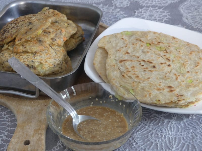 Cliquez pour zoomer ! Cong you bing – Galettes à la ciboule Thermomix par nadinemarie