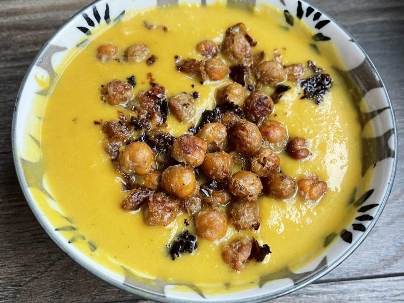 Cliquez pour zoomer ! Velouté de patate douce au lait de coco Thermomix par carofinateu