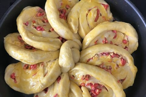 Cliquez pour zoomer ! Brioche aux pralines roses Thermomix par stephverdier
