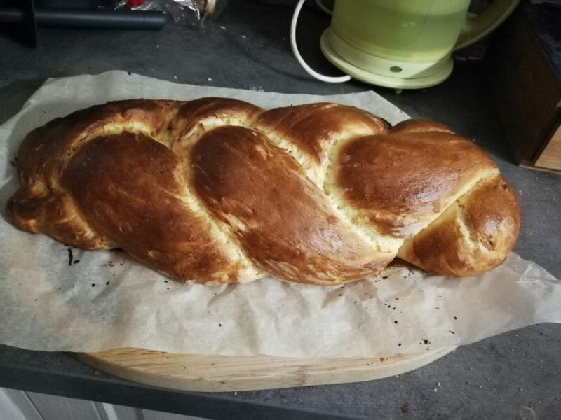Cliquez pour zoomer ! Brioche tressée à la mie filante Thermomix par Aurelie09