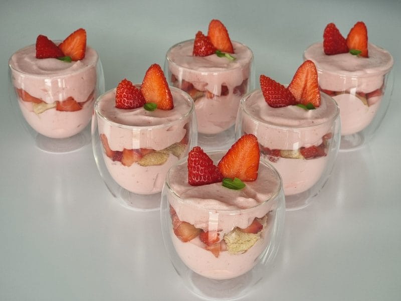 Cliquez pour zoomer ! Mousse de fraises Thermomix par vitamine28