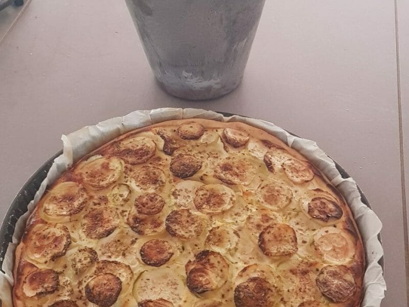Cliquez pour zoomer ! Tarte courgettes et ricotta Thermomix par sylvie_550