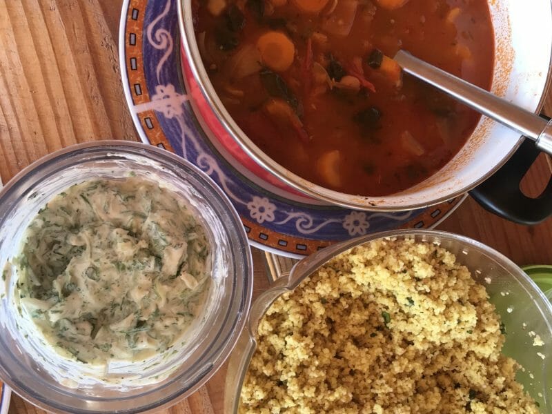 Cliquez pour zoomer ! Ragoût de pois chiches au chorizo et épinards Thermomix par kyra_2
