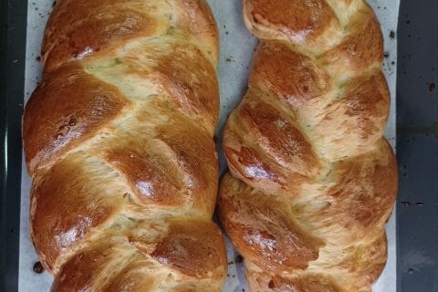Cliquez pour zoomer ! Brioche tressée à la mie filante Thermomix par modus85