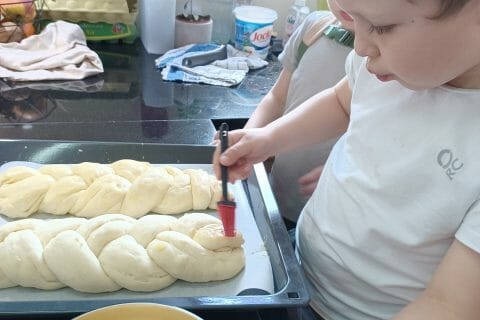 Cliquez pour zoomer ! Brioche tressée à la mie filante Thermomix par modus85