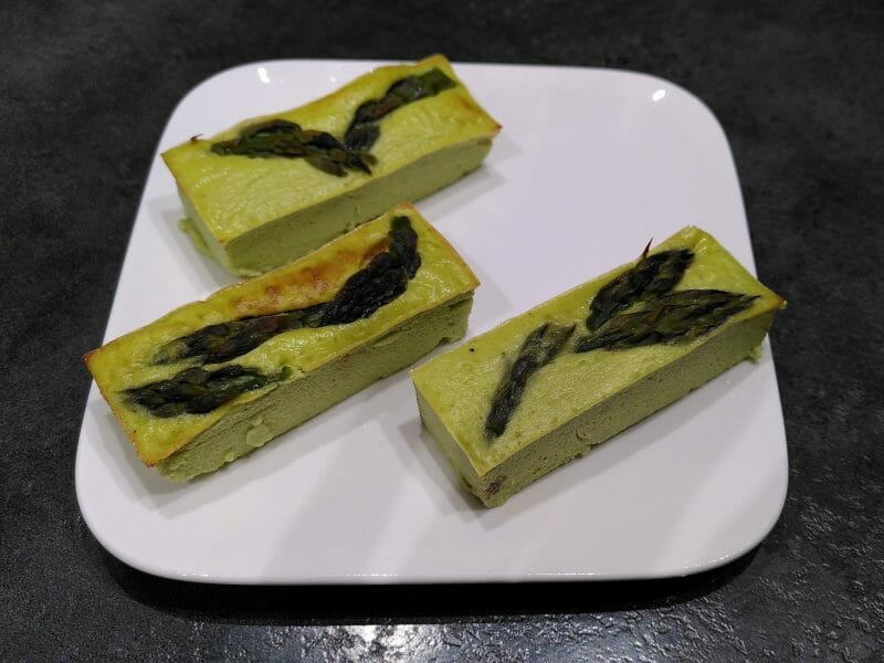Cliquez pour zoomer ! Flan aux asperges et parmesan Thermomix par ralou14