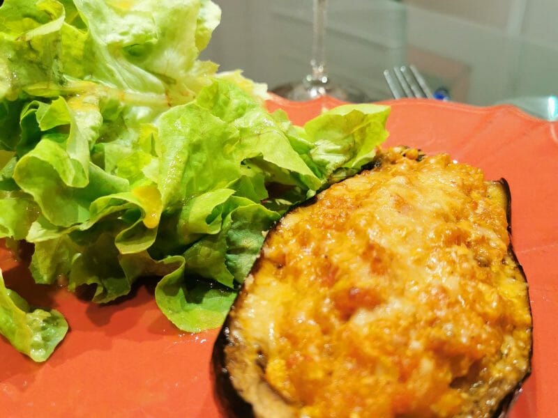 Cliquez pour zoomer ! Aubergines farcies au thon Thermomix par lassiette_a_so