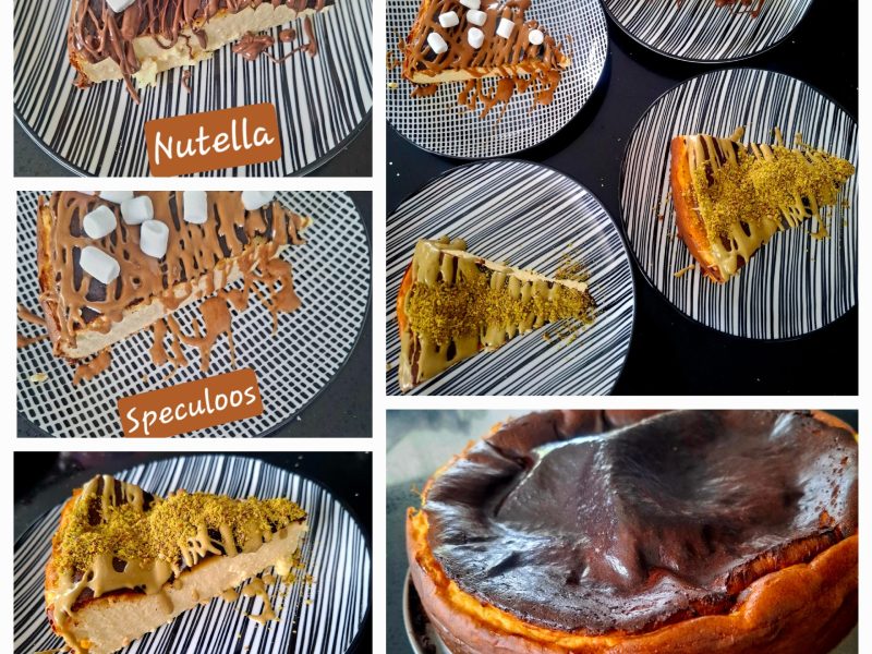 Cliquez pour zoomer ! Cheesecake basque Thermomix par aurelyy33