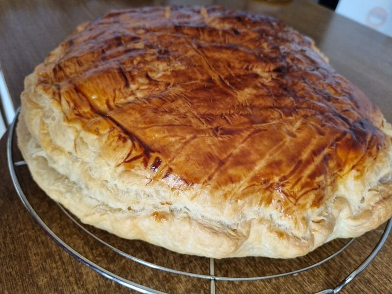 Cliquez pour zoomer ! Galette des rois à la frangipane Thermomix par Guena66