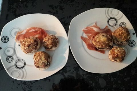 Cliquez pour zoomer ! Champignons farcis Thermomix par drinet