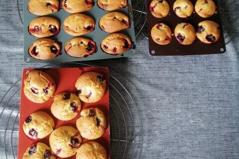 Cliquez pour zoomer ! Muffins aux cerises Thermomix par drinet