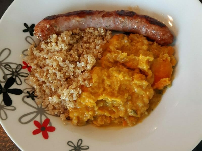 Cliquez pour zoomer ! Dhal de patate douce et de lentilles corail Thermomix par marine_3537