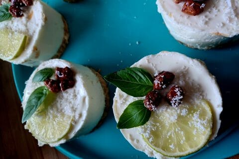 Cliquez pour zoomer ! Mini cheesecakes au citron vert Thermomix par joek6667